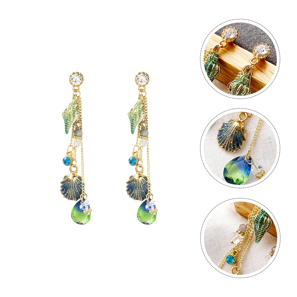 

Shell Conch Earrings Beach Jewelry Women Ocean Creative Decor Pendants Fashion Accessories Stylish Earring Premium