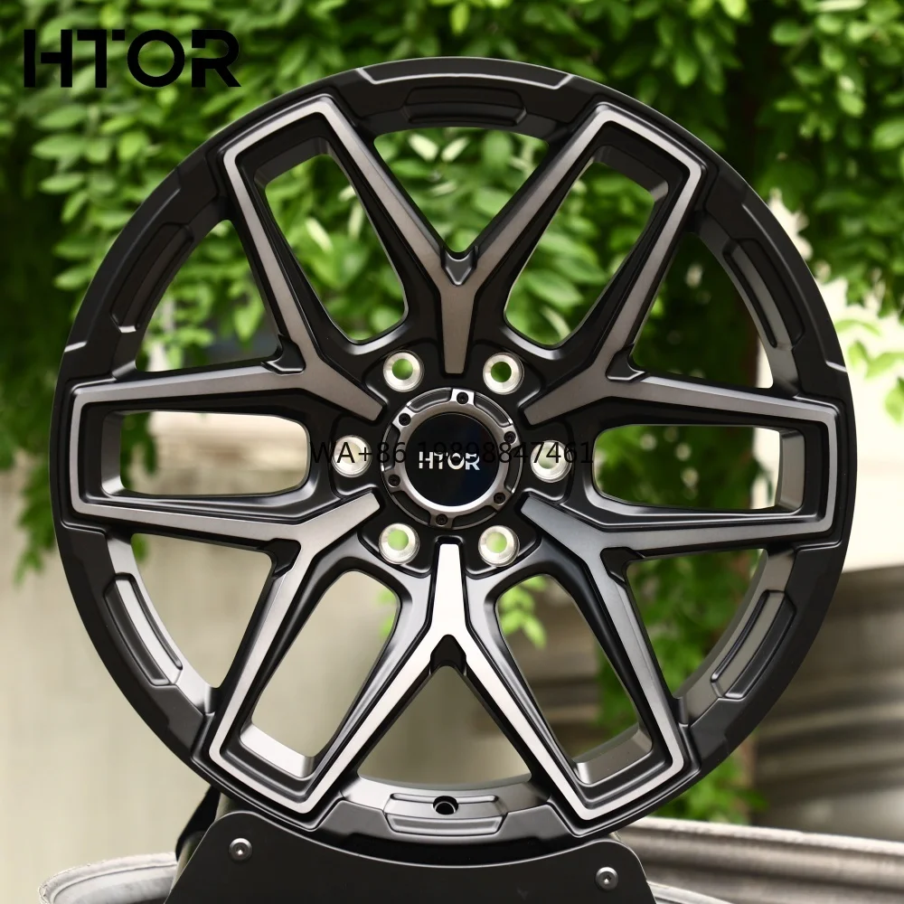

Lightweight 16-24 Inch Forged Aluminum Rims Wheels 6x139.7 6x127 Machined Face Off Road Racing Car Wheels