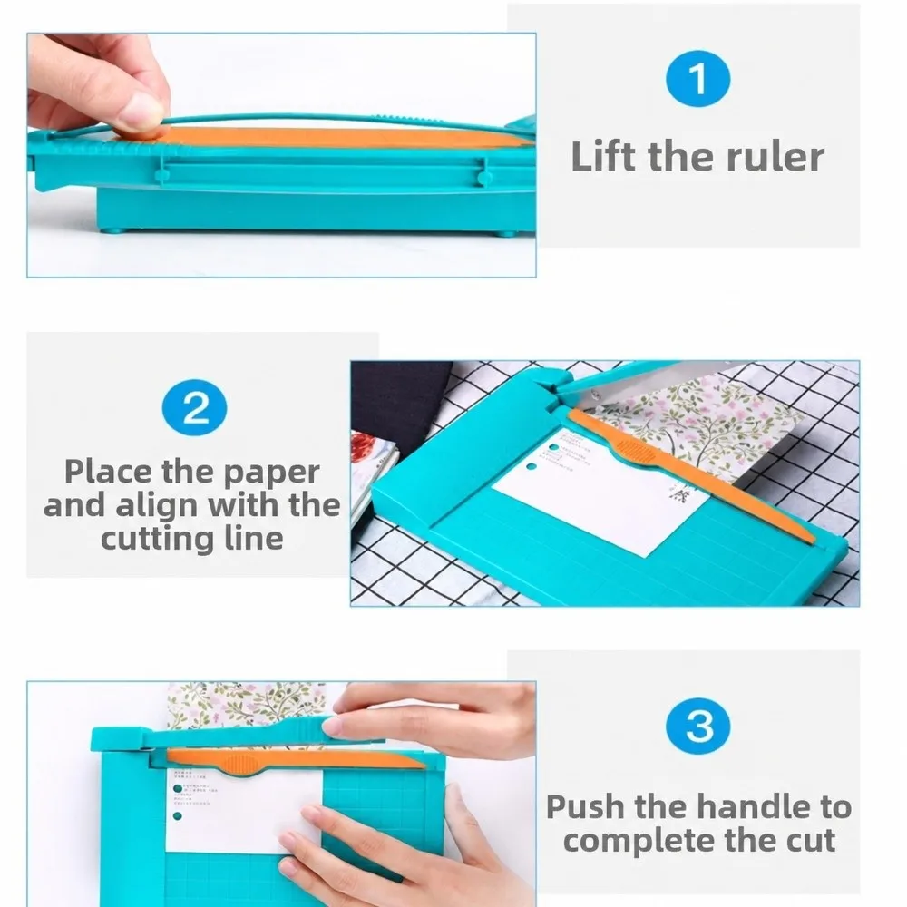 Lightweight Mini Photo Cutter Small Size Precise Cut Business Card Cutter Handheld Smooth Cut Small Photo Cutting Tool