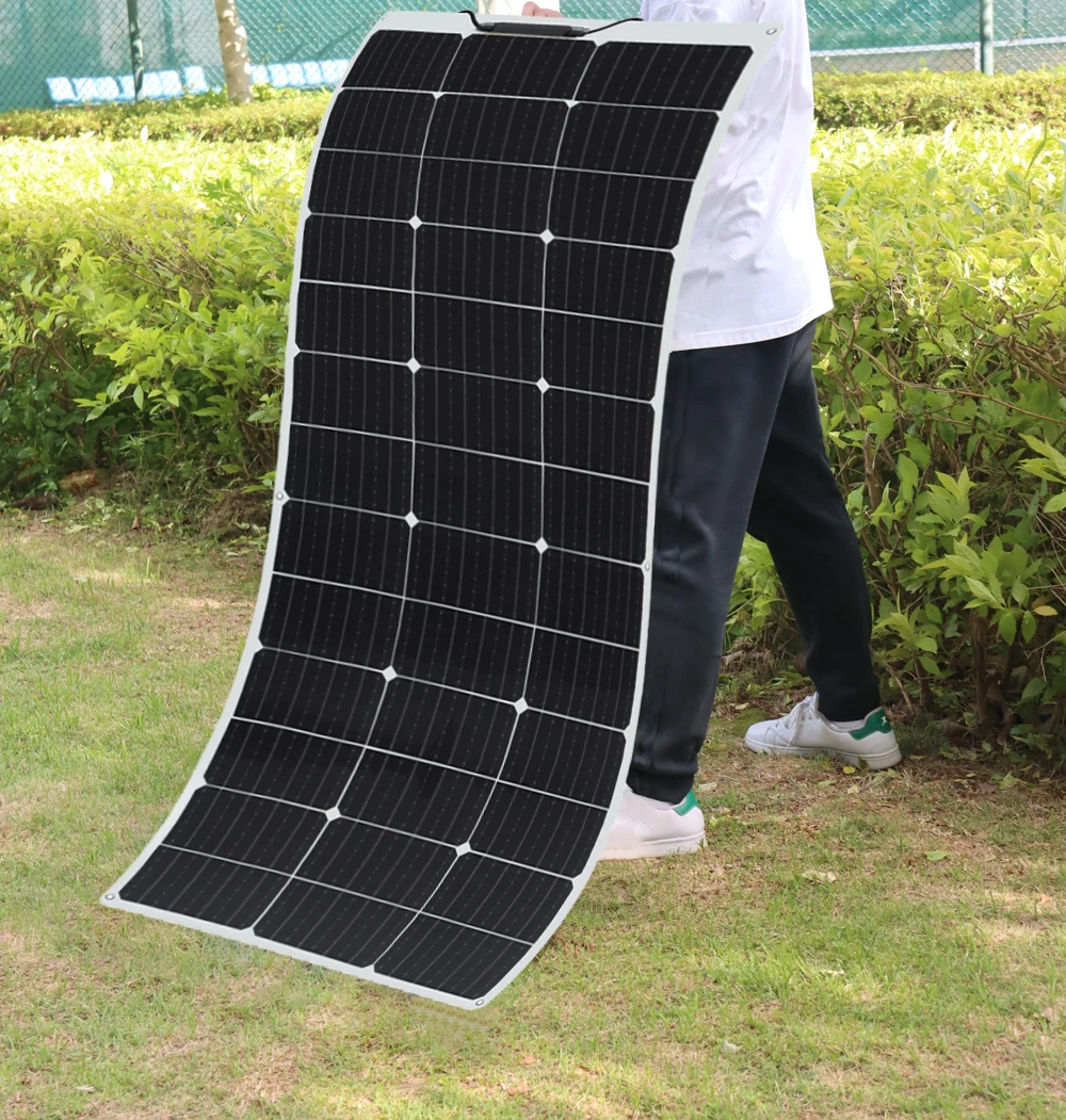 Solar Energy Kit 600W | 4 x150W Panels, Easy installation for Homes, camping cars and Off-Grid Systems, Flexible Panels