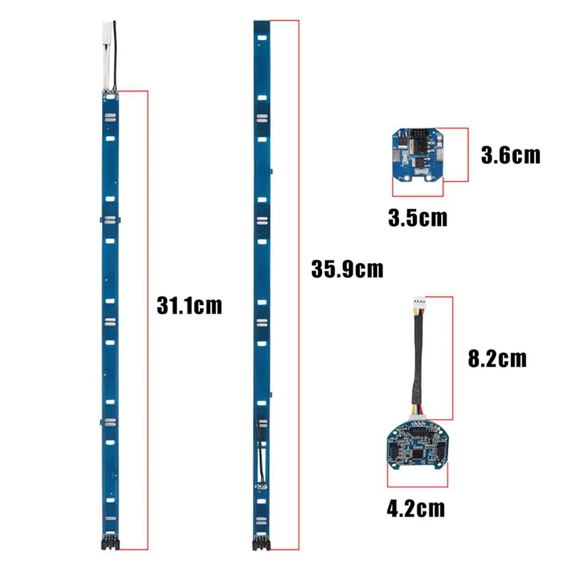 

For Ninebote ES2 Battery Protection Board BMS Circuit Board Repair Universal Battery Skateboard Controller Accessories