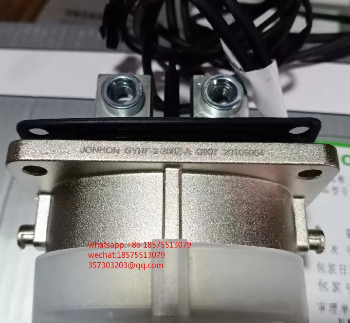 Imagem -03 - Conector do Motor da Bateria Tomada Metal Retangular Bloqueio do Plugue do Soquete Jonhon Gyhf2-250z-a G007 20106004 Novo pc