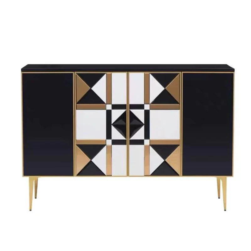 

Light luxury entrance cabinet, living room storage locker, aisle corridor wall partition cabinet