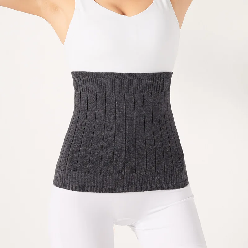 

Warm Soft Cashmere Waist Warmer Kidney Binder Lumbar Support Thermal Waistband Stomach Warming Protector Wrap Back Brace Band