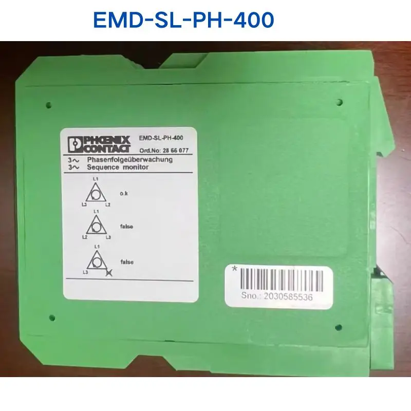 Second-hand test OK PHOENIX relay EMD-SL-PH-400 2866077