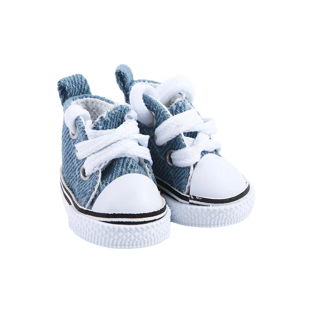 Poppen Accessoires 3.5Cm Sneakers Schoenen Mini Schoenen Voor Kinderen Blyth Schoenen Pop Canvas Schoenen Pop Schoenen Bjd Poppen Schoenen - afbeelding 1