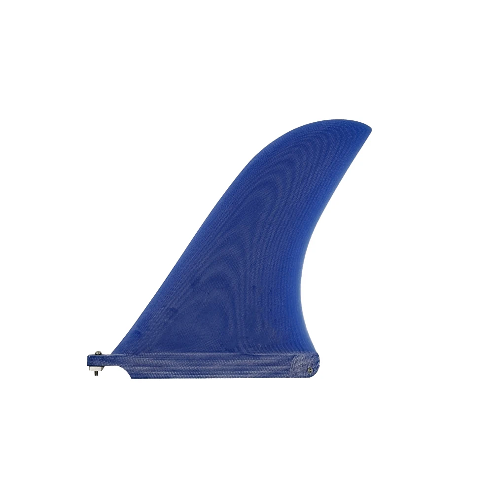 upsurf-prancha-longboard-aletas-unica-aleta-9-10-polegada-surf-fin-azul-cor-fibra-de-vidro-paddleboard-fin-sup-fin-centro-longboard-fin