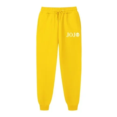 2026 Herren JOJO Anime Grafik-Print Jogginghose Graue Lässige Trainingshose mit Elastischem Kordelzug am Bund, Tailliertem Knöchel und Sportlichem Schnitt, Streetwear – Detail 12