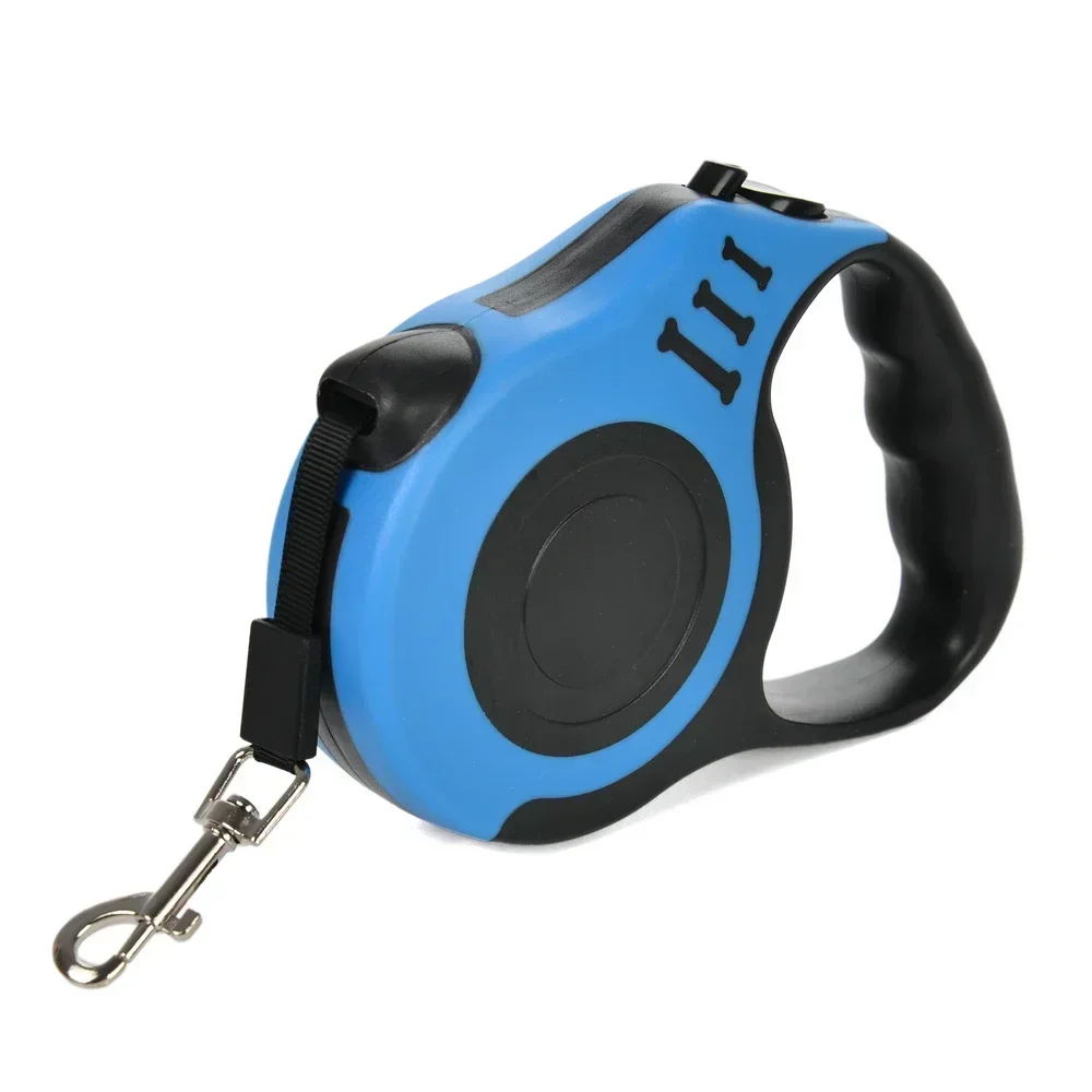 3m/5m Automatische Hundeleine für kleine Hunde und Katzen, ausziehbare Nylon-Führleine für Outdoor-Training, Welpen- und Yorkie-Zubehör – Detail 6