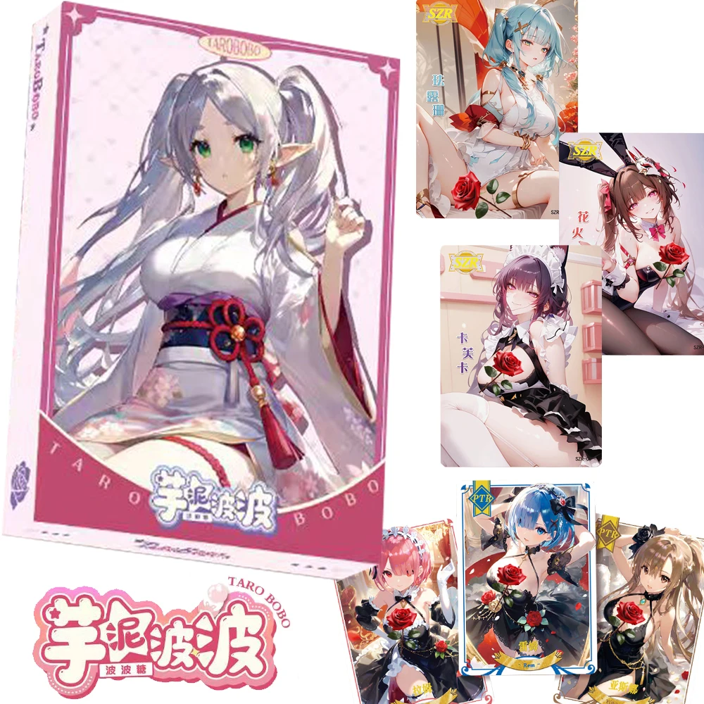 

TaroBobo Goddess Story Cards for Children Anime Cute Girl Classic Swimsuit Gorgeous Limited Edition Collection Cards Toys Gifts