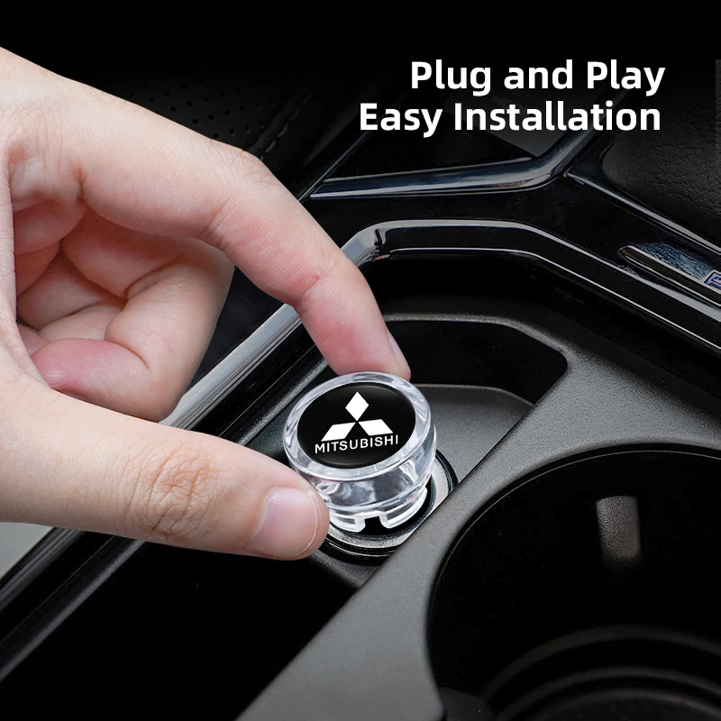 Car Cigarette Lighter Cap Auto Lighter Dust Proof Cover Accessories For  Mitsubishi Eclipse Lancer Pajero ASX Colt I200 Ex Star