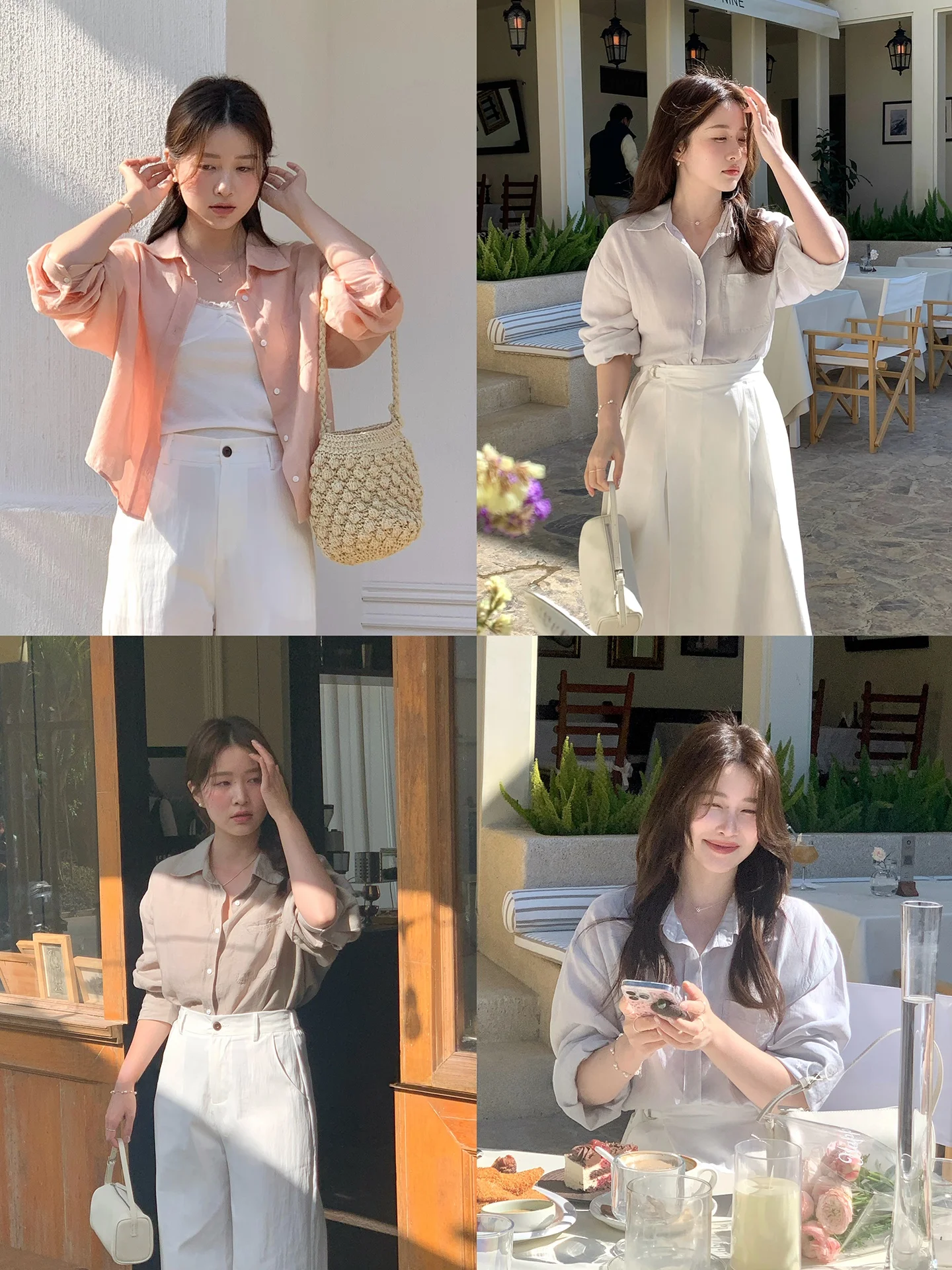 

Miao Morning Dan Multi-Color Loose Fit irt Korean Sle Women's Commute Versatile Open Cardigan Outerwear Breathable Long S...