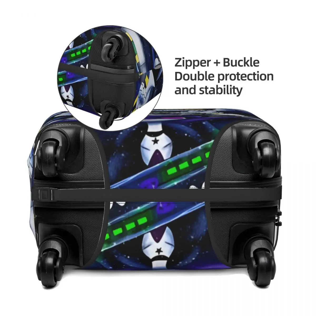 Robot Murder Drones V Uzi Suitcase Cover Vacation Strectch Luggage Case Travel Protector