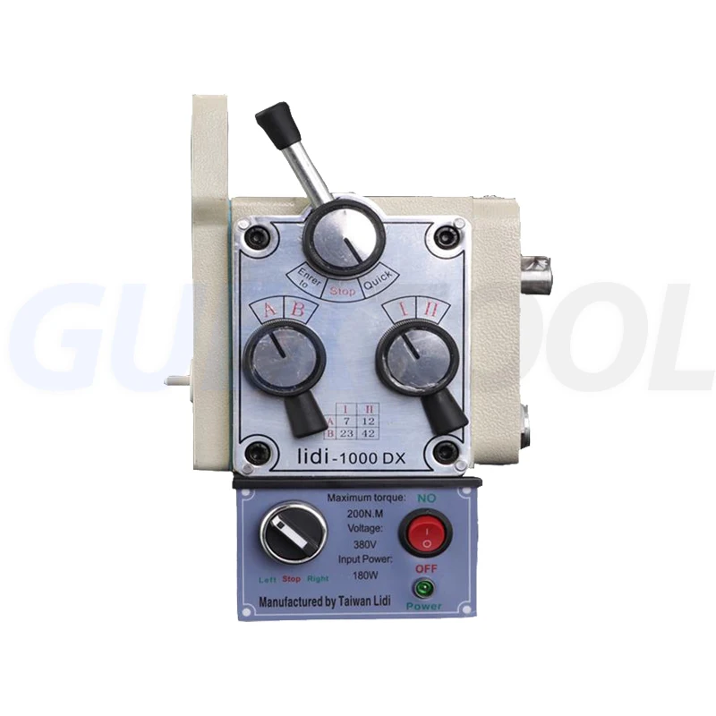 

Exuan 1000DX Vertical Control Milling Cutter for Lathe Milling Machine with Copper Gear Motor 180W 50Hz X-axis 16mm