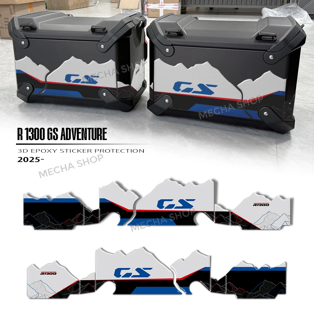 

Набор 3D-наклеек из эпоксидной смолы для защиты багажа для BMW R 1300 GSA R1300GS ADV GS1300 ADV 2024 2025 2026