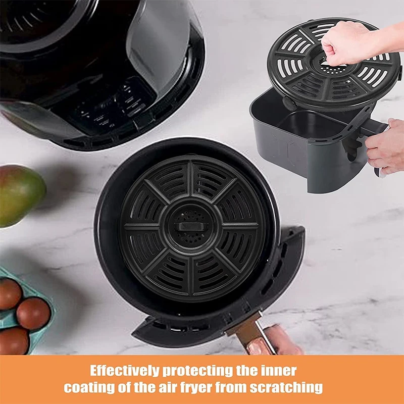 4 Pcs Air Fryer Rubber Tips Replacement Cap Cover Grill Pan Rubber Bumpers Kitchen Tools