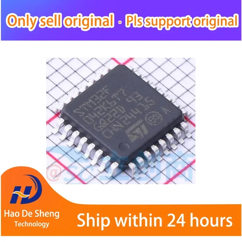 1PCS  STM32F042K6T7 QFP32 New Original In Stock