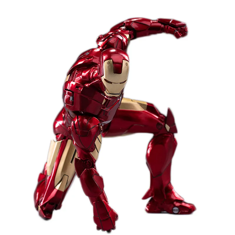 marvel-iron-man-mark-iv-1-10-scale-action-figure-18cm-pvc-collectible-model-toy-with-display-stand-and-changeable-hands