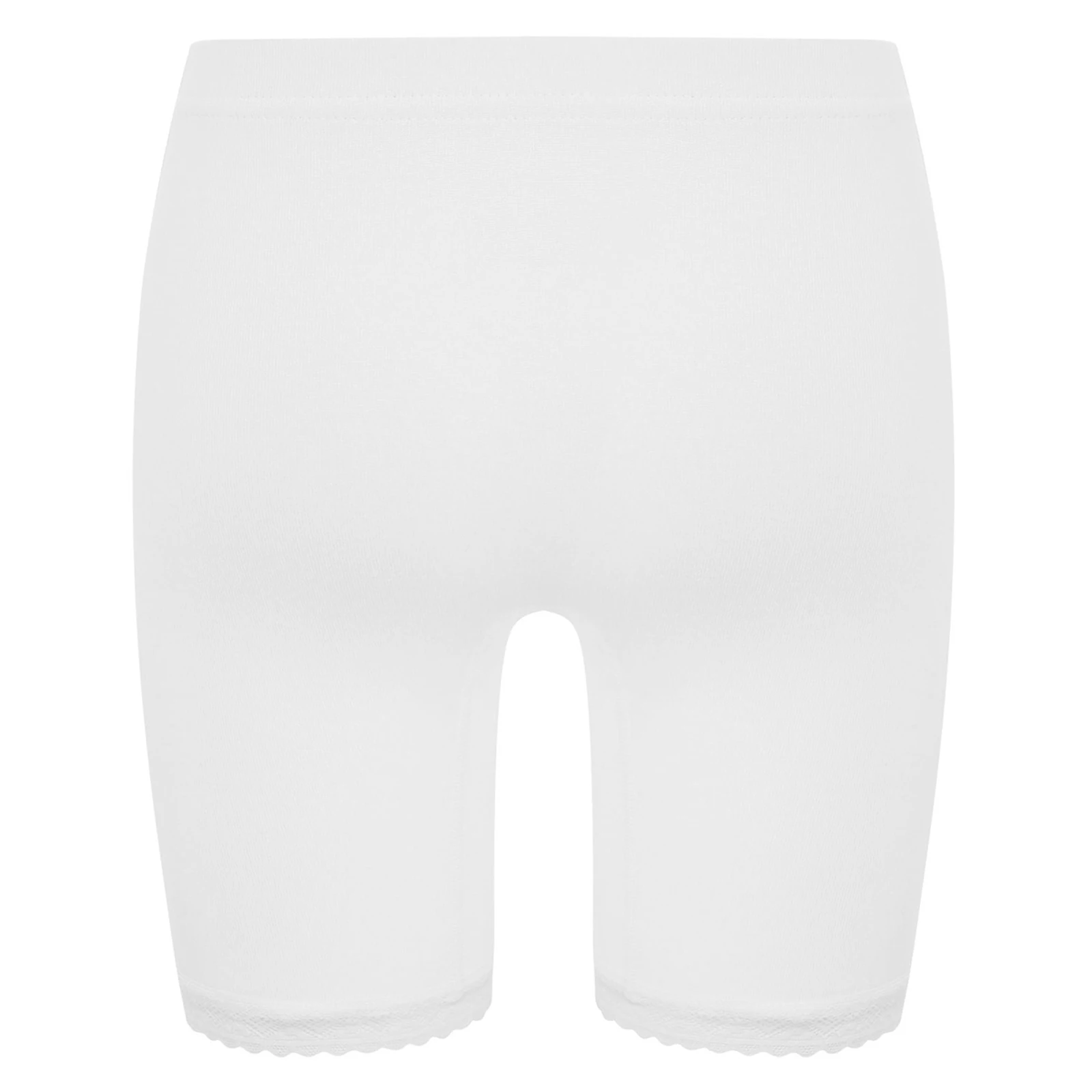 أطفال بنات اليوغا الباليه الرقص طماق مطاطا حزام الدانتيل تقليم سلامة السراويل الملابس الداخلية للجمباز تجريب الرياضة الجري