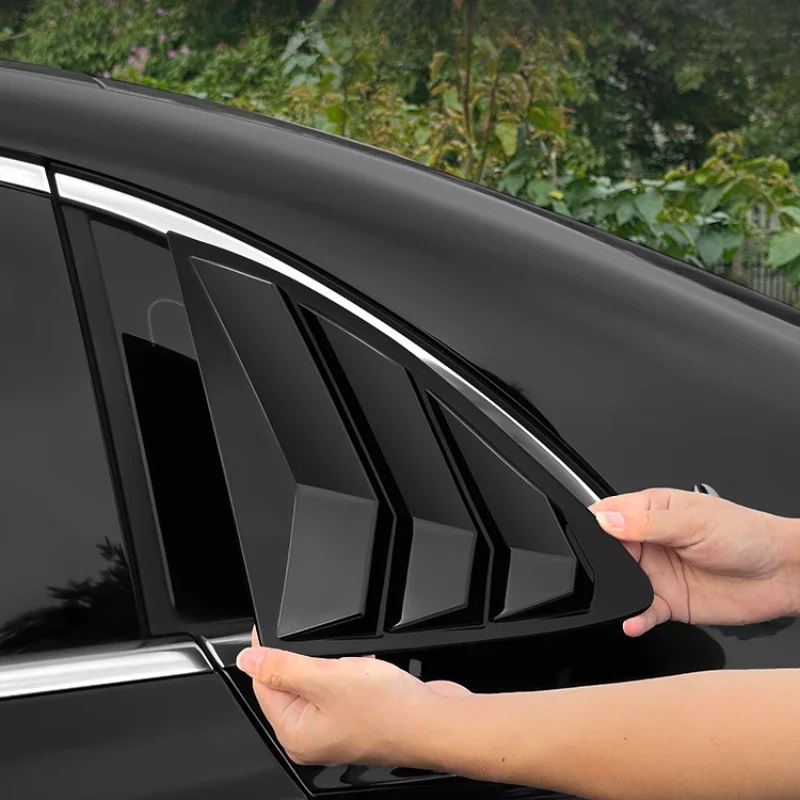 

Для Mercedes-Benz S-Class S400L S450L S480 2021-2025 задние треугольные жалюзи, модифицированные аксессуары, поставки