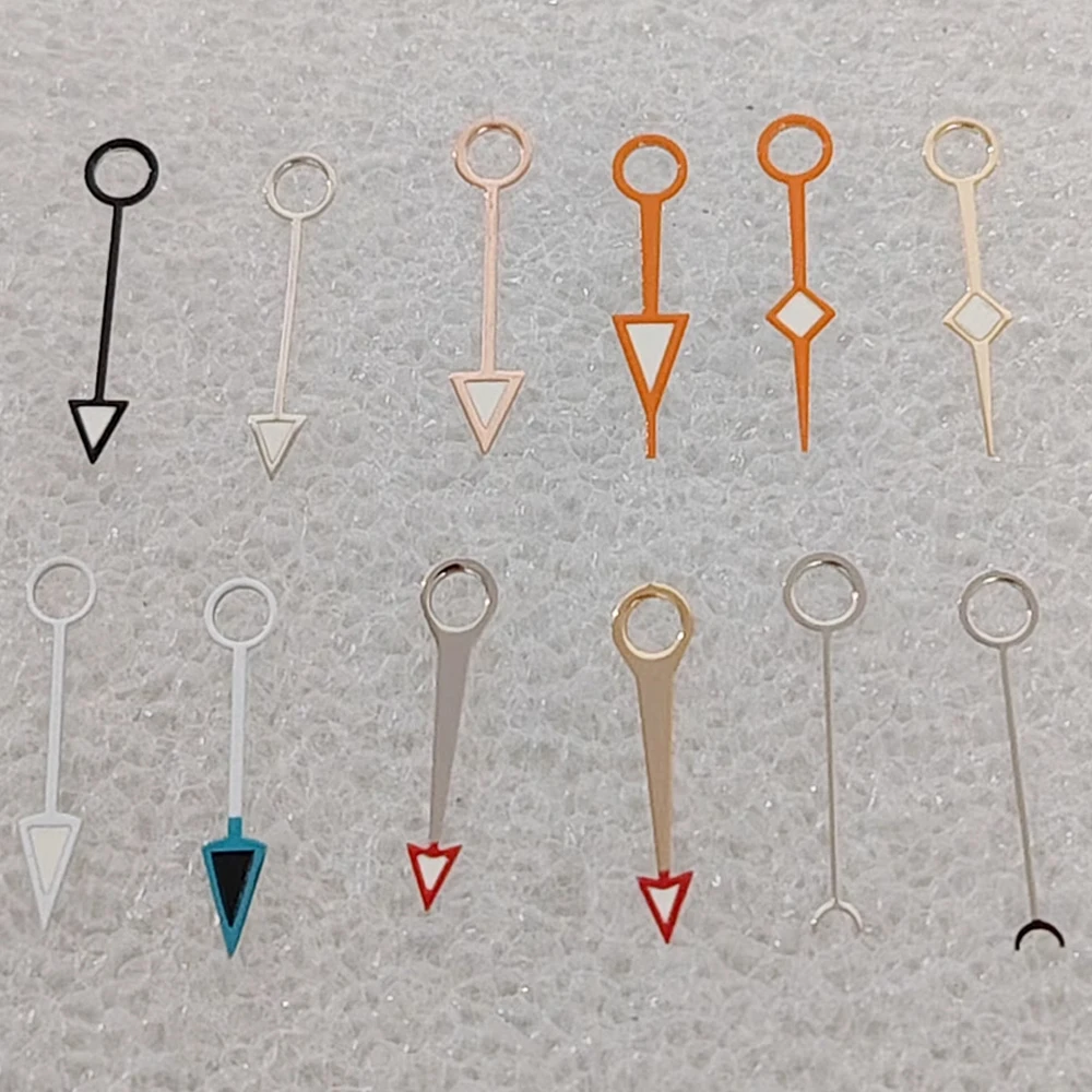 

Replacement 12mm/12.5mm/13mm Pointers, GMT Hands for NH34 Movement, Watch Hands NH34 Needles Watch Modification Accessories