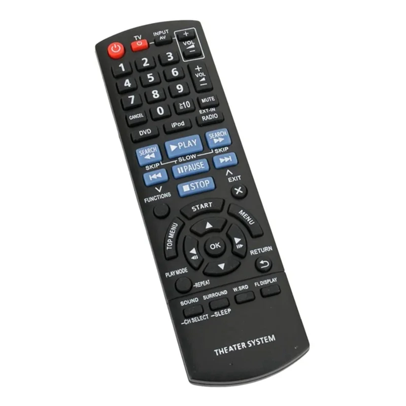 New Replacement Remote Control for Panasonic Home Theater N2QAYB000623 SC-PT760 SA-PT940 Fernbedienung