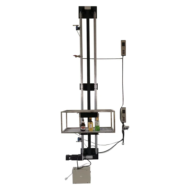 

Small food delivery machine Kitchen lift Simple food delivery elevator Double track hotel Restaurant serving food Delivery resta