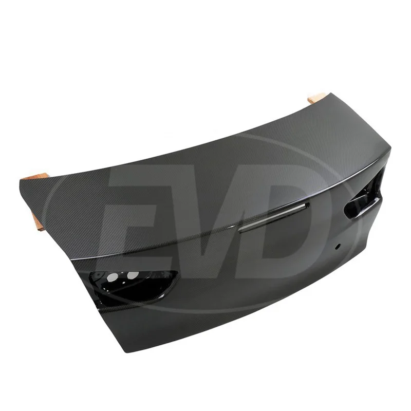 

FOR 2008-2015 MITSUBISHI LANCER EVOLUTION EVO 10 EVO EX CARBON FIBER TRUNK OEM STYLE
