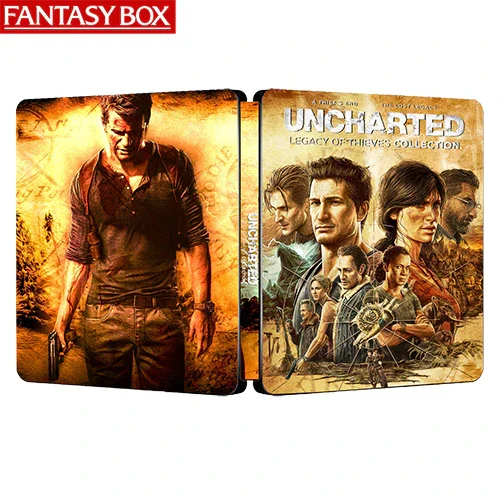 Uncharted Legacy of Thieves Collection Classic Edition Steelbook FantasyBox (Solo caja, sin CD)