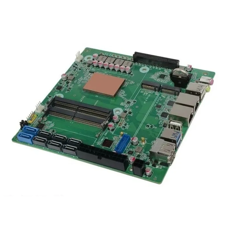 For 5825U Expandable 10 Gigabit 8-bit NAS Main Board Visual Industrial Control ITX Main Board