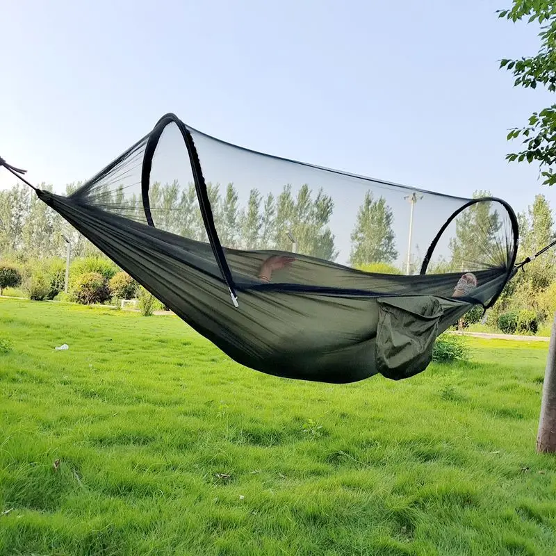 Travel tents with hammocks, multifunctional tents under the canopy, and easy-to-set floating hammocks to prevent mosquitoes
