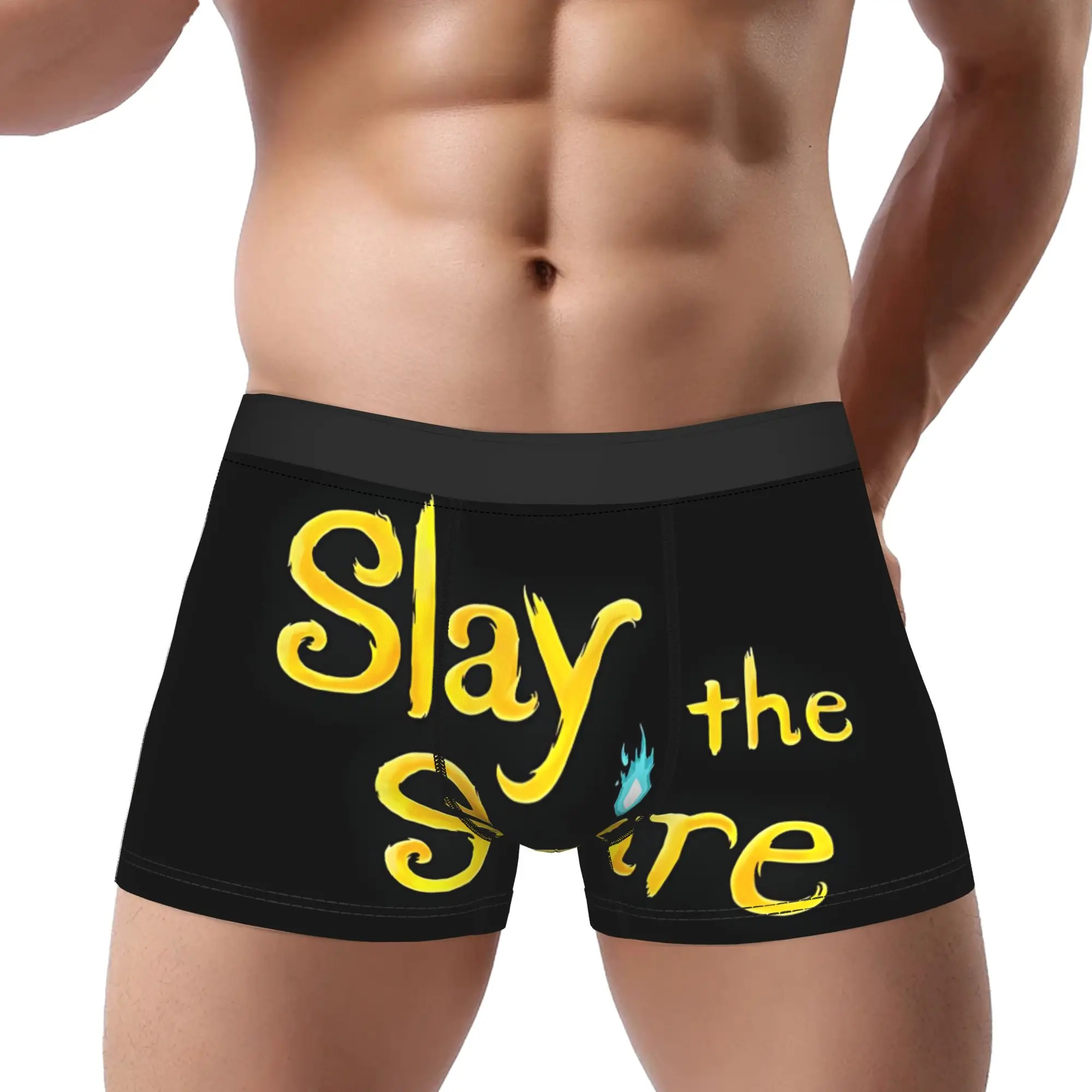 

Трусы-боксеры для взрослых 18+, Slay the Spire 2, мужские трусы, удобные шорты, боксеры-брифы