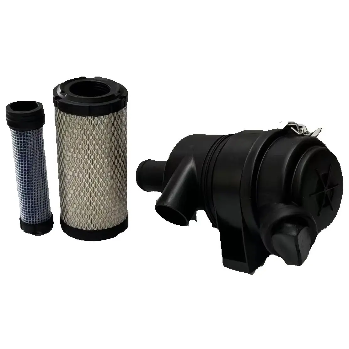 Conjunto de filtro de aire para 18E VIO17, para excavadora pequeña Sany SY16, carcasa del filtro de aire, cubierta del filtro de aire, hebilla de alta calidad