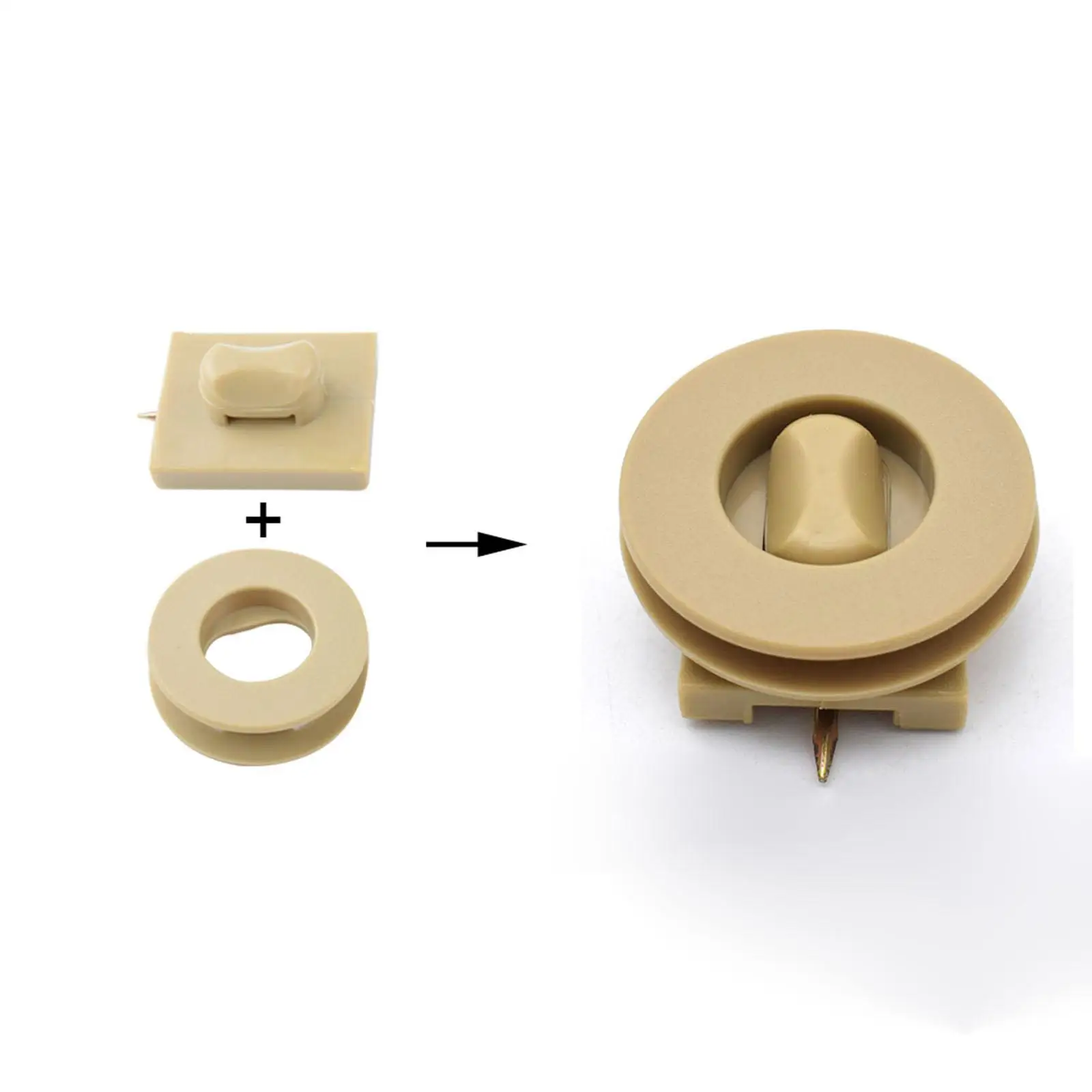 4 قطع مشابك تثبيت عالمية، تثبيت لتثبيت التركيب