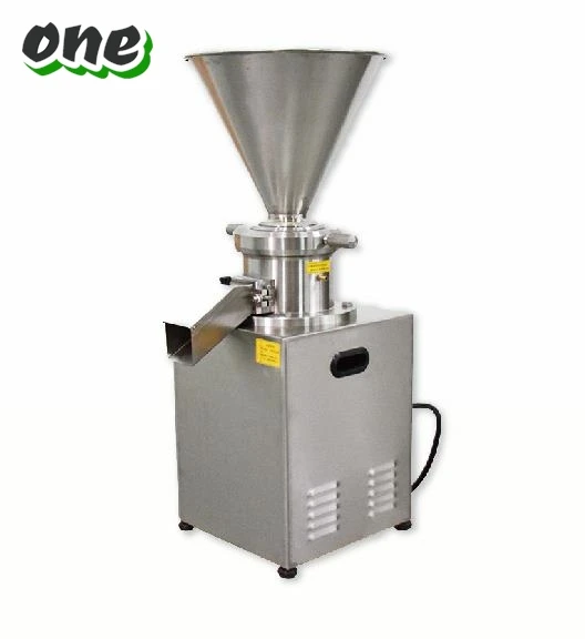 

JMC80 Almond Nut Hummus Butter Grinder Colloidal Mill Machine Chilli Black Sesame Bean Paste Peanut Butter Tahini Making Machine