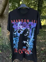The Crown Brandon_Lee 100% Cotton Black Unisex T-shirt S-5XL VM4611