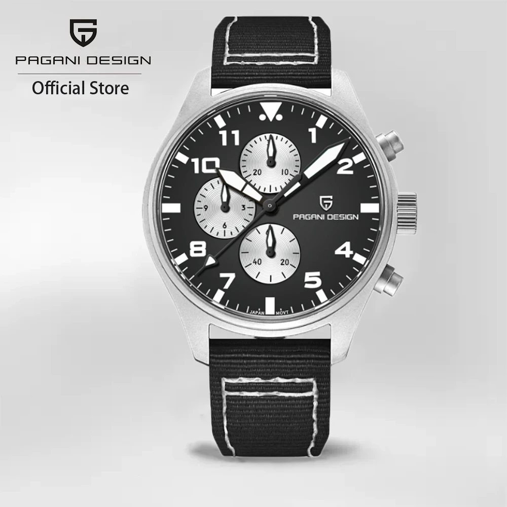 

PAGANI DESIGN PD-17032024 New Nylon Fashion Men's Quartz Watch Sapphire Glass Luxury Men's Quartz Watch