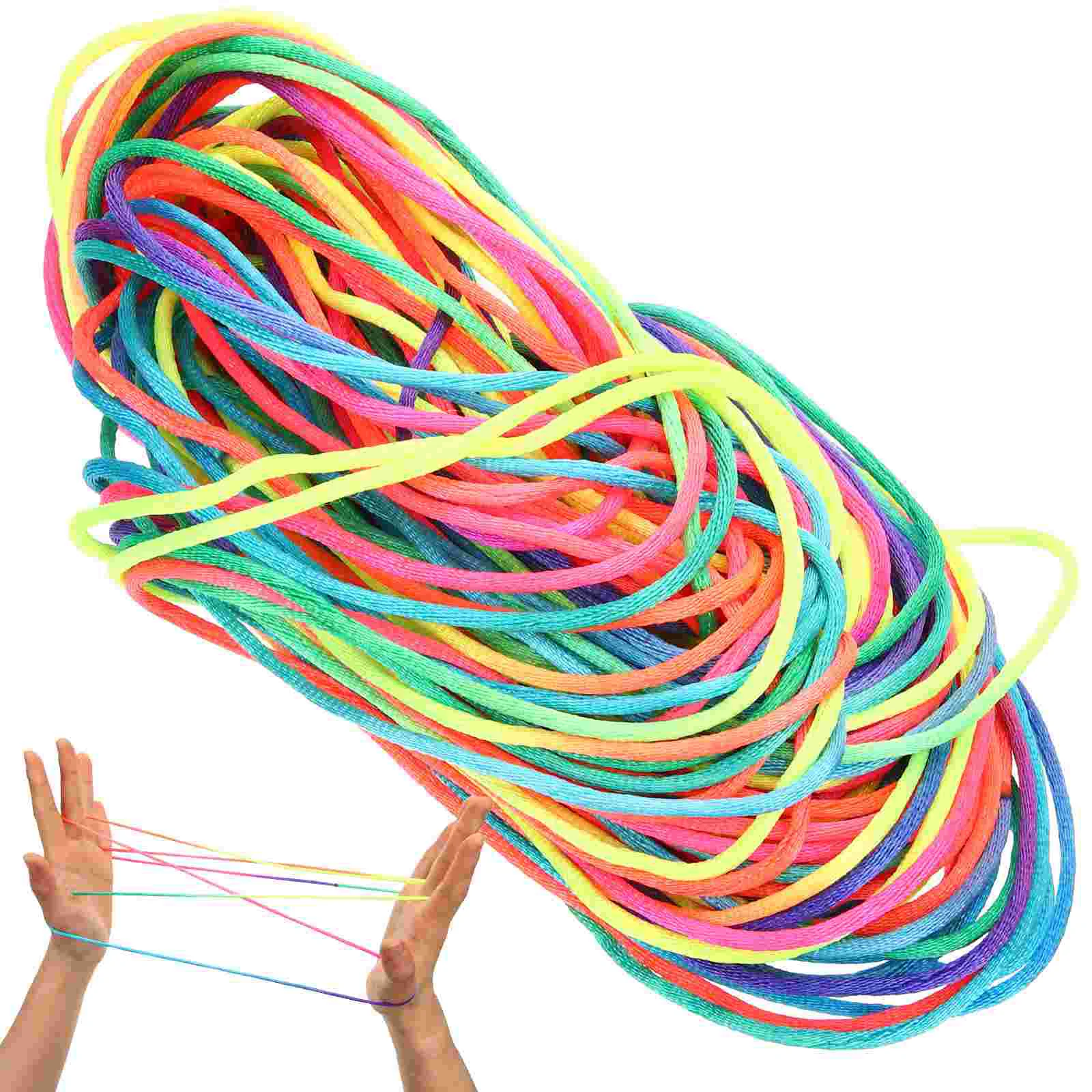 20 pcs Finger String Toy Finger Stretchy Strings Finger Hand String Game for Kids finger hand string toy