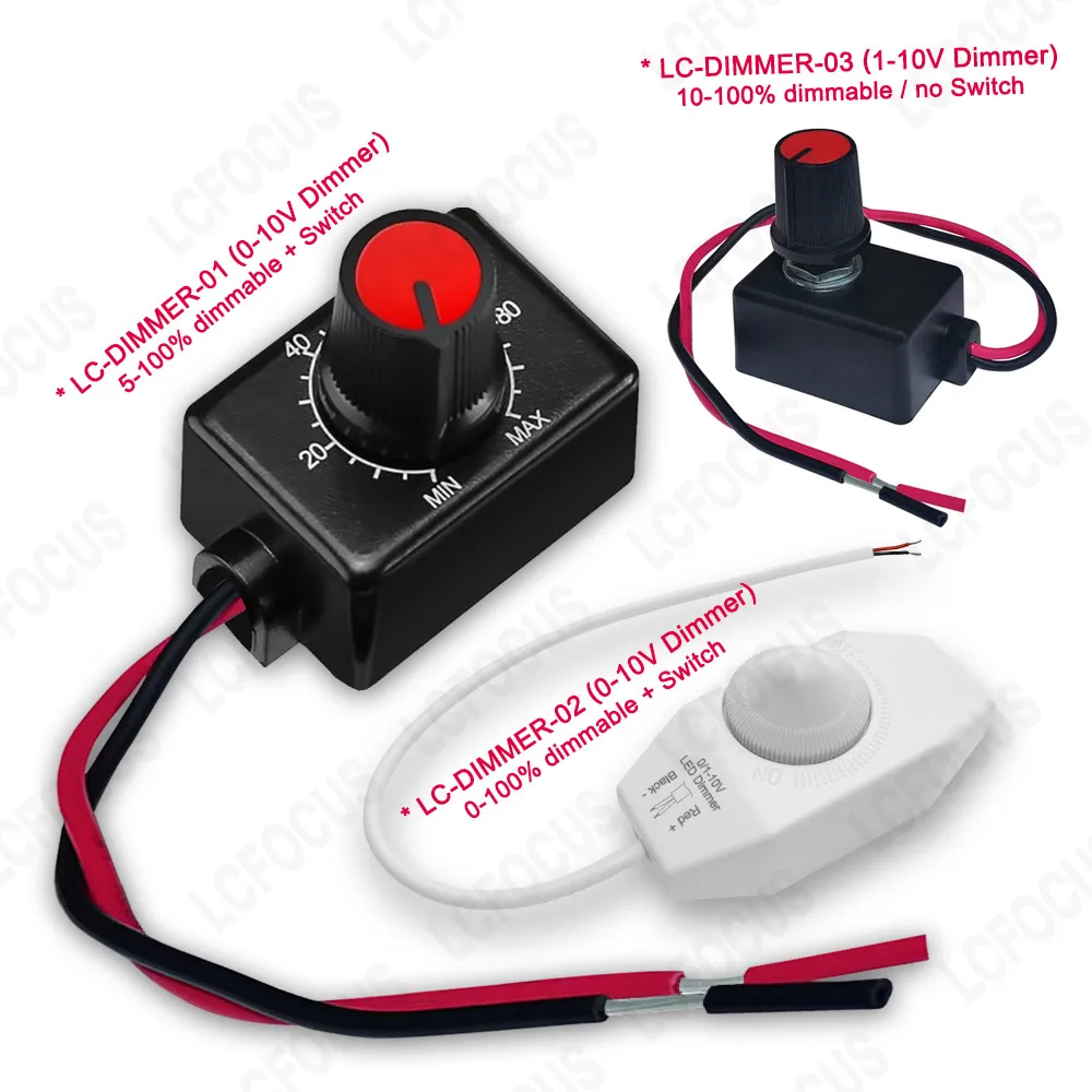 Imagem -05 - Led Dimmer 1w 3w 5w 10w 20w 30w 50w 100w Driver de Escurecimento Meanwell Fonte de Alimentação Regulável Adequada para Luzes de Inundação Luzes de Crescimento de Plantas Led Luzes de Aquário 010v