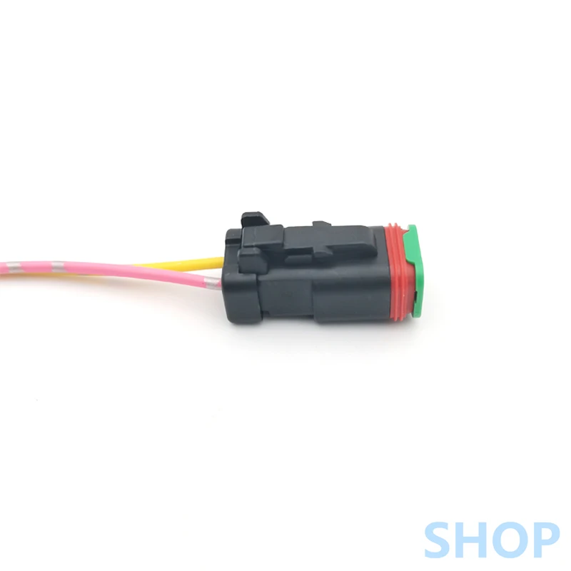 1and 10PC,2pin For Komatsu Caterpillar CAT excavator solenoid valve, water temperature and speed sensor, lighting plug connector