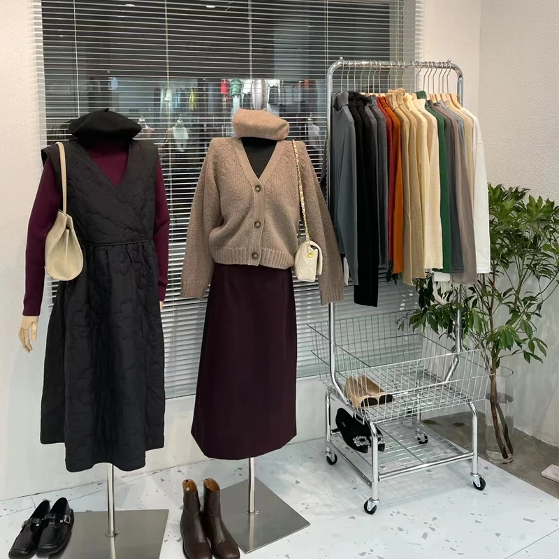 Assoalho montado cabide, Display móvel Rack, Carrinho, Roupas, Celebridade Internet