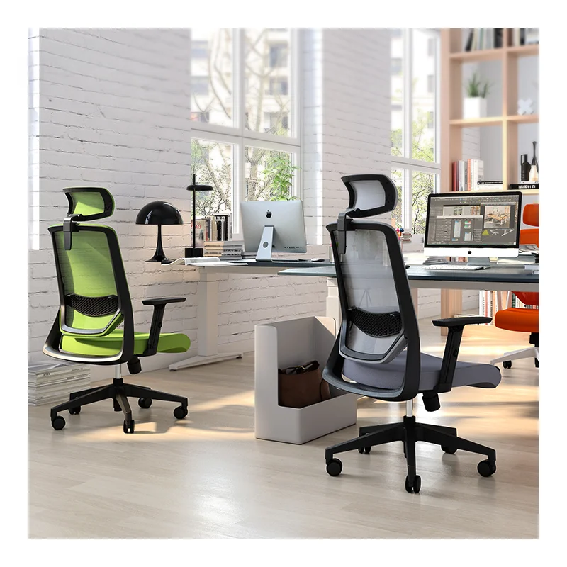 Wholesale sillas de oficina CEO manager adjustable rotating ergonomic computer office chair