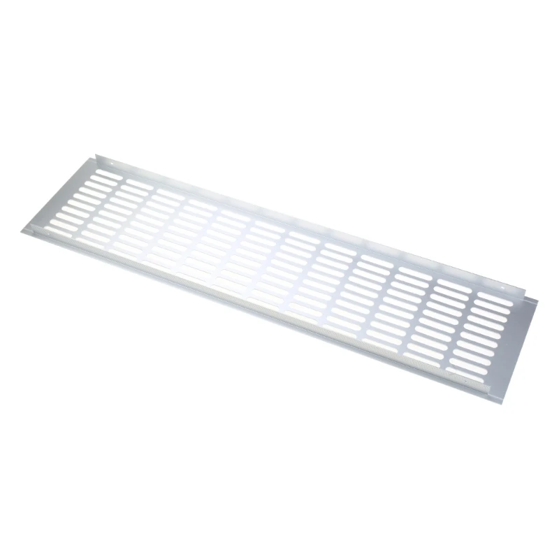 

Wide Vent Perforated Sheet Aluminum Alloys Air Vent Cover Ventilations Grilles Rectangles Metal Louvered Grills Cover