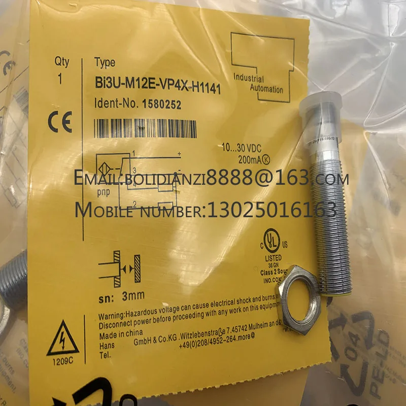 ใหม่Proximity Switch Sensor BI3U-M12E-VP4X-H1141 BI3U-M12E-VN4X-H1141 ในสต็อก