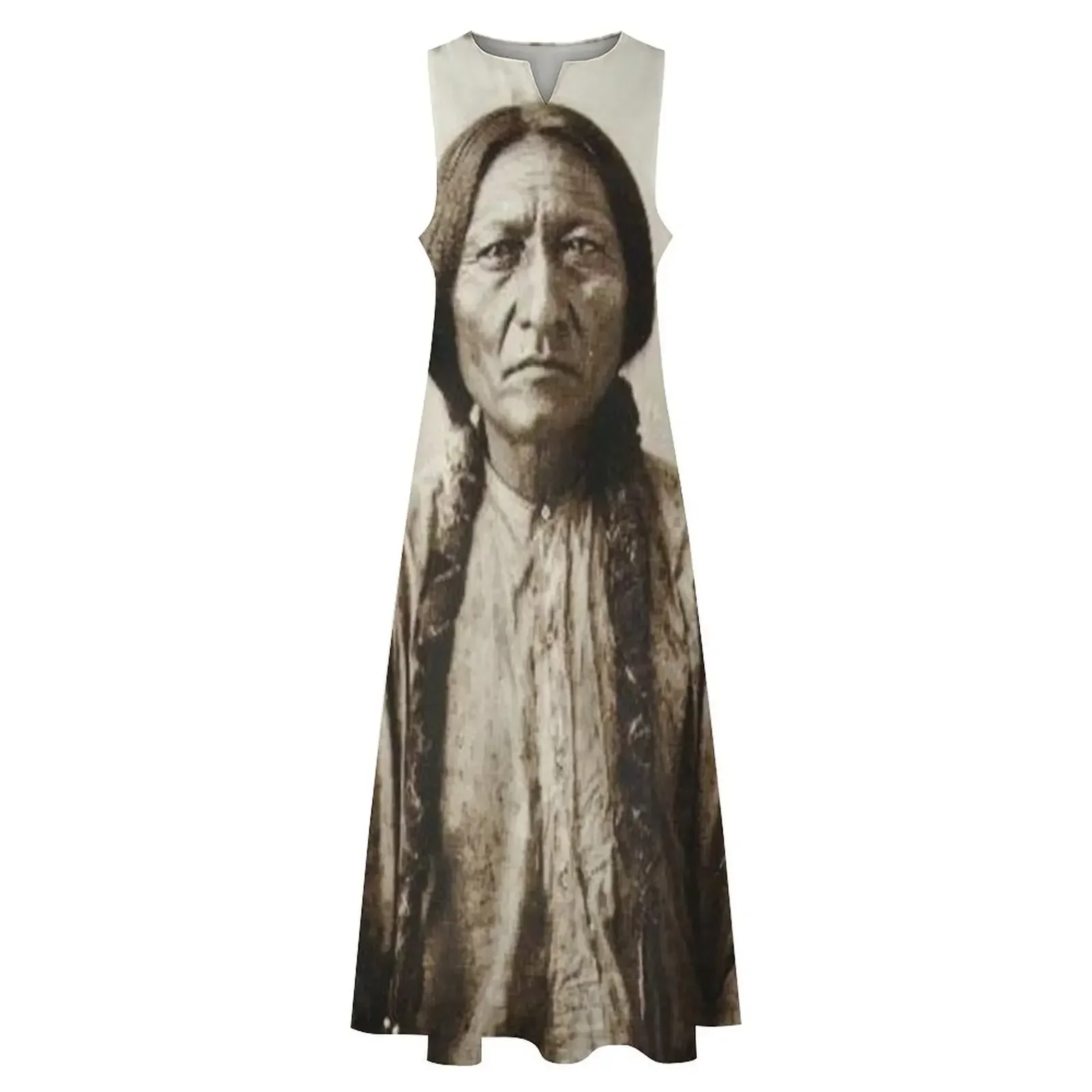 Sitting Bull - Hunkpapa Lakota Long Dress Women's evening dress sensual sexy dress for women prom dresses