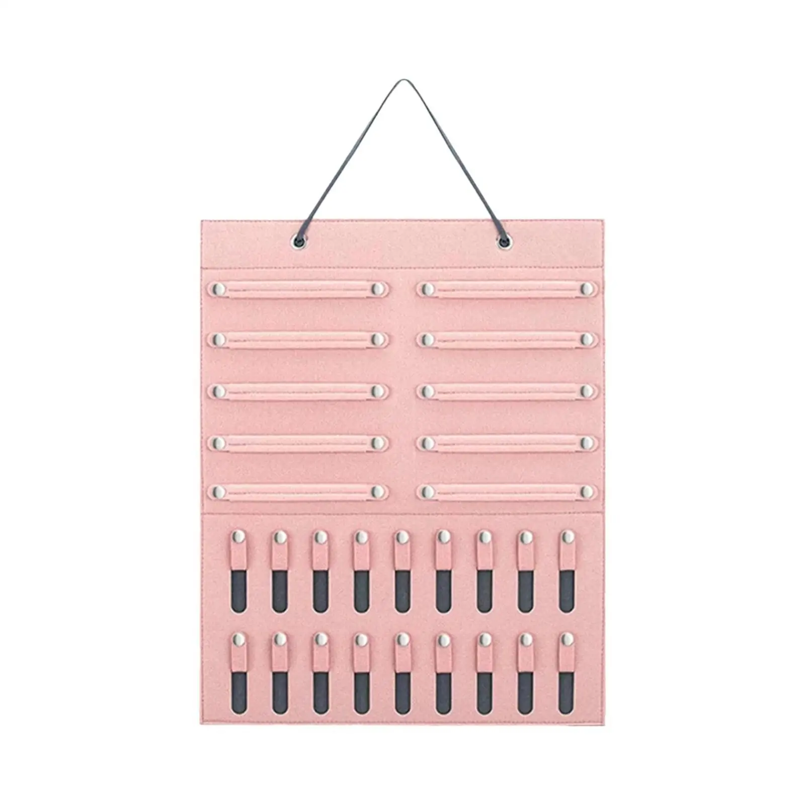 

Hair Bows Holder Jewelry Organizer for Family Photography Baby Showers Gift Style pink 40*49.5cm