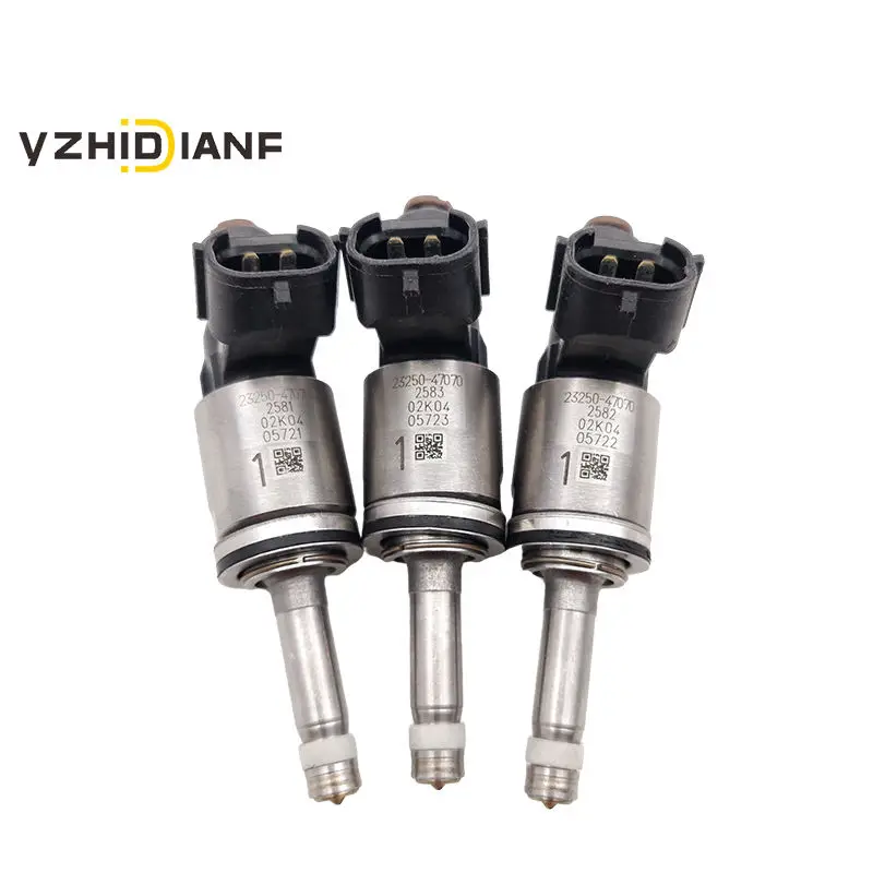 16PCS Fuel Injector Nozzle system 23250-47070 23209-47070 2325047070 for 2018 TOYOTA AURIS VVT-I 1.2 8NR 8NR-FTS