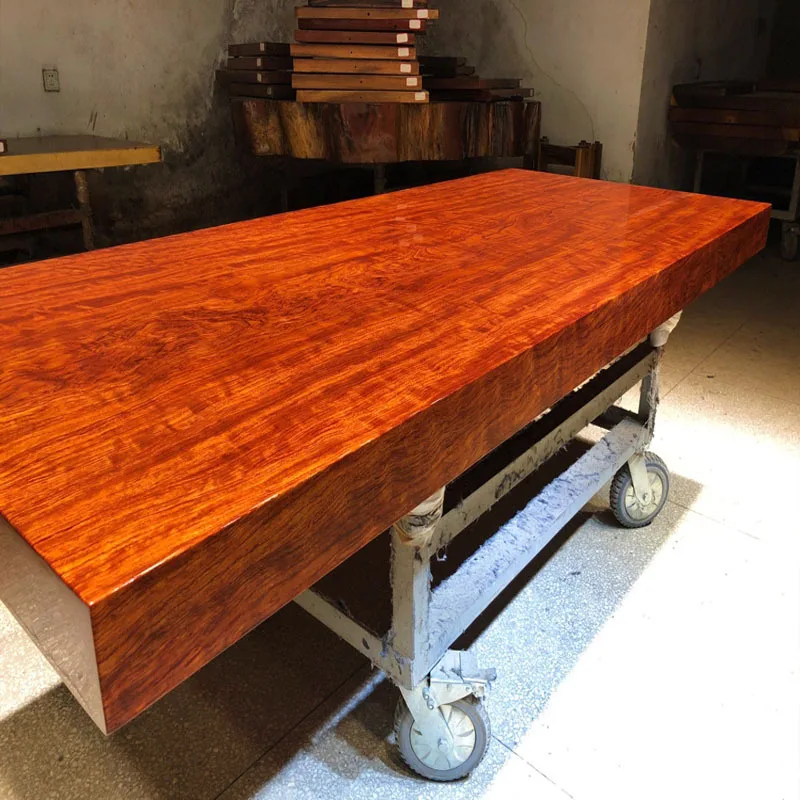 Ba Hua solid wood large board table, tea table, tea board solid wood desk