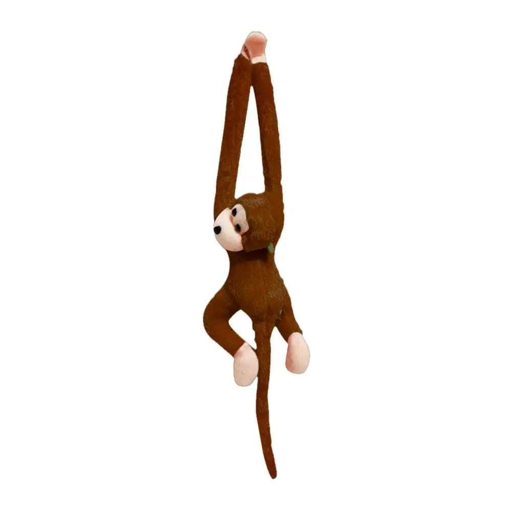 60CM Lange Arm Affe Plüsch Geschenk Anti-kollision Banana Affe Vorhang Riemen Affe Geschenk Gefüllte Geschenk Geburtstag hochzeit Party Decor – Detail 23