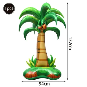 1pc übergroße Waldtiere Leão Giraffe 4d Aluminium Film Selva Safari Ballon Dekoration Geburtstagsfeier Kinder Geburtstagsfoto Requisiten 10 Hauptverkaufskönig King Leao - №6